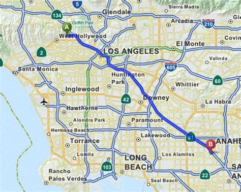 anaheim to lax|Distance between Anaheim, CA and LAX Airport.